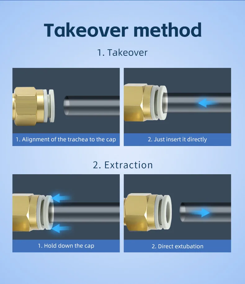 KQ2Y Auxiliary T-Type Connector for Pneumatic Systems Pneumatic Fitting detail image 8