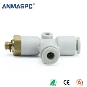 KQ2Y Auxiliary T-Type Connector for Pneumatic Systems Pneumatic Fitting gallery image 3