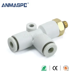KQ2Y Auxiliary T-Type Connector for Pneumatic Systems Pneumatic Fitting gallery image 4