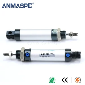 MAL Series Mini Aluminum Alloy Pneumatic Air Cylinders Piton Type New Used Piston Seal Printing Shops Construction Farm gallery image 1