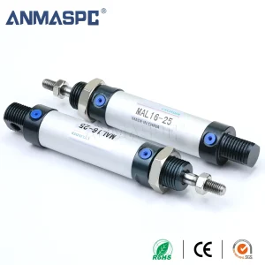 MAL Series Mini Aluminum Alloy Pneumatic Air Cylinders Piton Type New Used Piston Seal Printing Shops Construction Farm gallery image 4