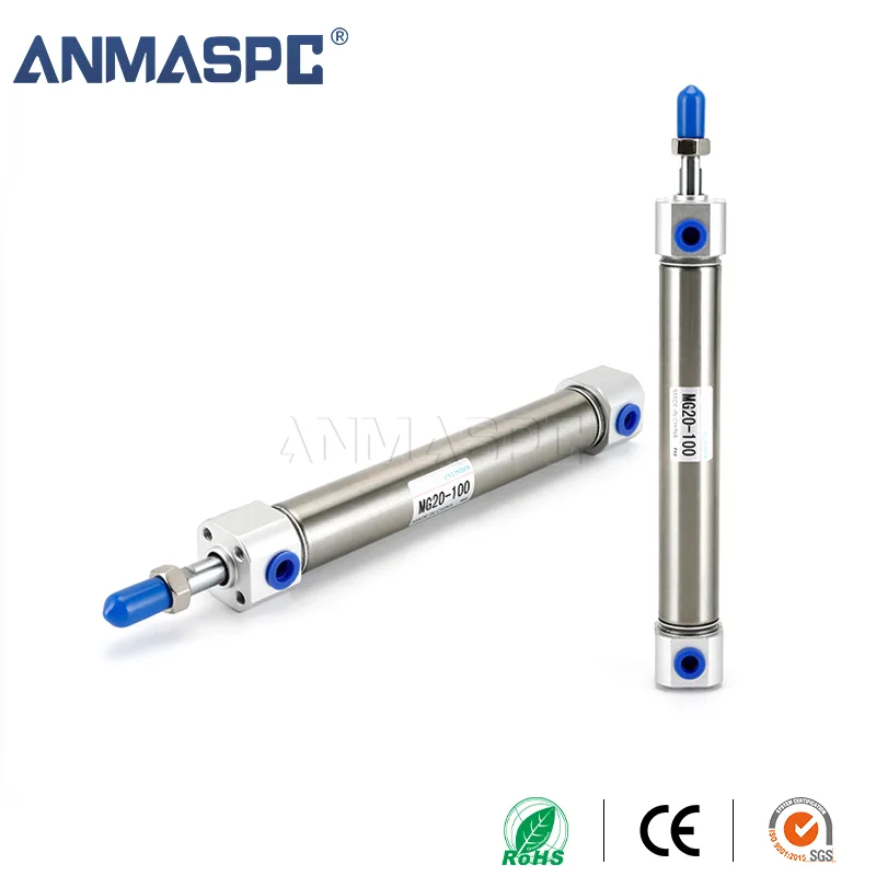 MG Series Compact Stainless Steel Mini Hydraulic Cylinder gallery image 1