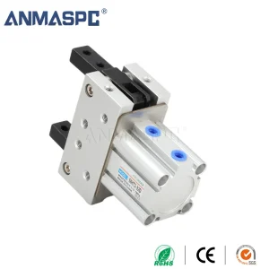 MHT2 Series Heavy Duty Toggle Type Double Acting Pneumatic Air Gripper Finger Cylinder MHT2-32D/40D/50D/63D Opening Closing gallery image 3