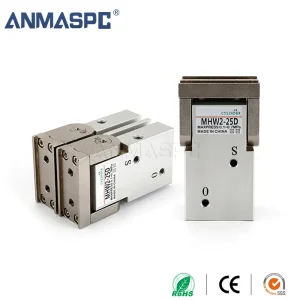 MHW2 Pneumatic Air Gripper Cylinders Gear Finger Cylinder MHW2-20D MHW2-20D1 MHW2-25D MHW2-25D1 MHW2-32D MHW2-32D1 gallery image 1