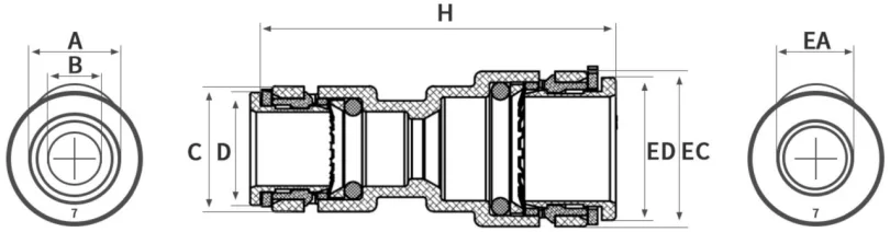 Micro Duct Reducer Coupler detail image 3