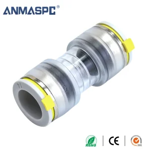 Microduct straight connector zinc alloy gallery image 1