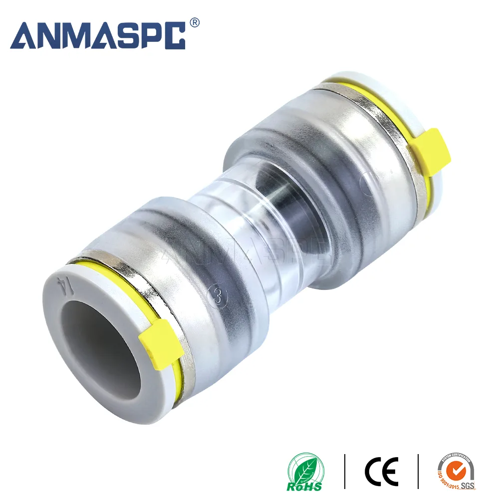Microduct straight connector zinc alloy gallery image 1