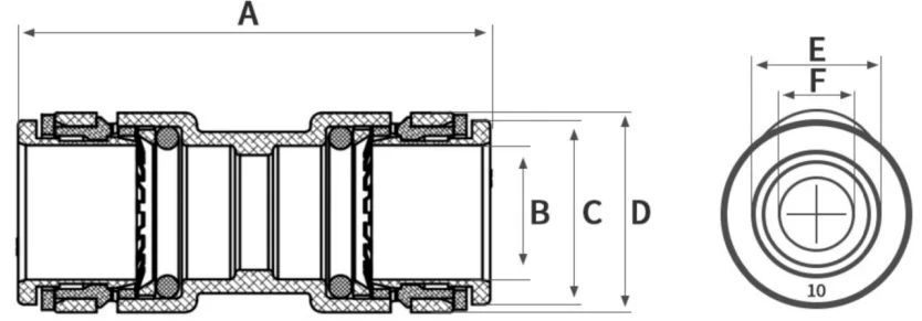 Microduct Straight Connectors detail image 3