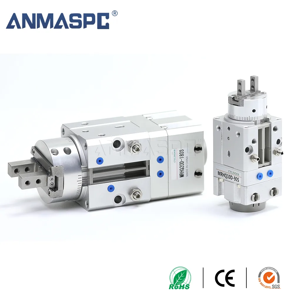 MRHQ20D-180S Pneumatic Series Cylinder New Construction Farm Industries Aluminium Material Piston Bearing Core Components gallery image 1