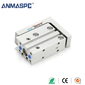 MXH Series Miniature Pneumatic Slide Cylinder New Compact Structure Piston Seal Aluminium Material Construction Industries gallery image 2