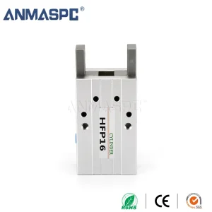 New HFP Mechanical Finger Cylinder Pneumatic Power Aluminium Series Cylinder with Piston and Bearing Core Components gallery image 1