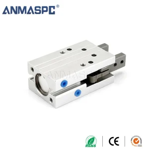 New HFP Mechanical Finger Cylinder Pneumatic Power Aluminium Series Cylinder with Piston and Bearing Core Components gallery image 2