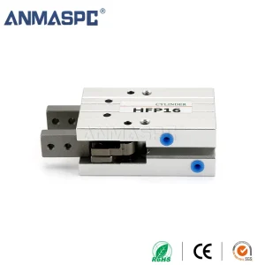 New HFP Mechanical Finger Cylinder Pneumatic Power Aluminium Series Cylinder with Piston and Bearing Core Components gallery image 3