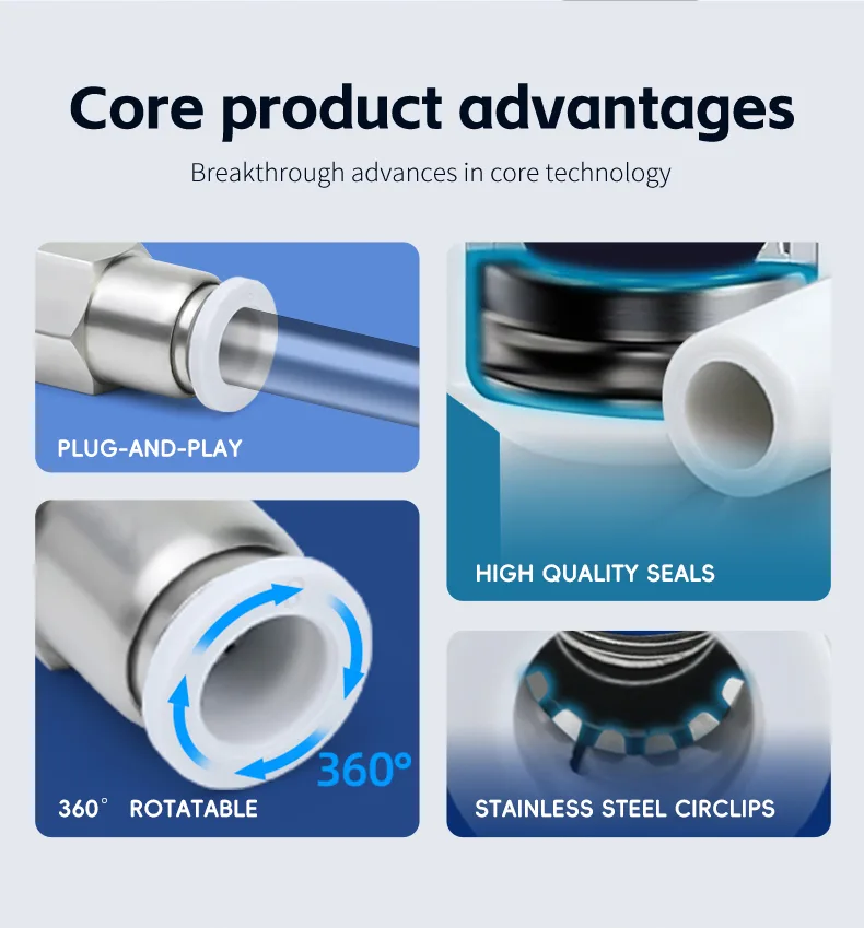 PCF Pneumatic Fitting - Durable, High-Performance Connector detail image 2