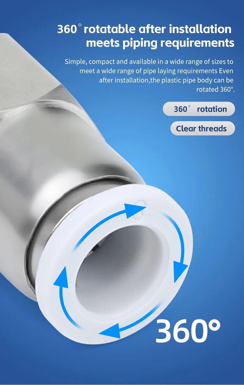 PCF Pneumatic Fitting - Durable, High-Performance Connector detail image 7