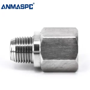 PCVF Stainless Steel Male Thread Quick Connector Check Valve Adapter Hexagonal Joint gallery image 3