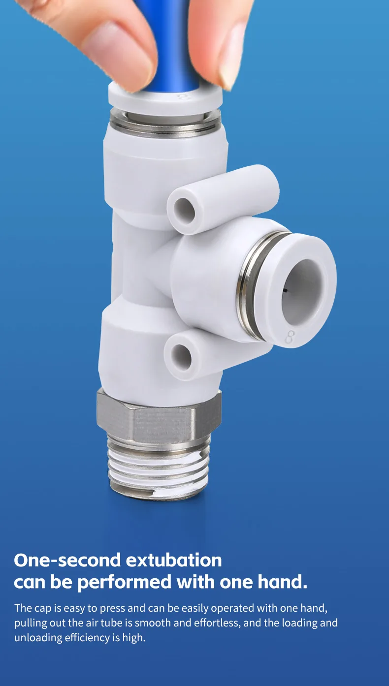 PD Pneumatic Fitting - Durable, High-Performance Connector detail image 3