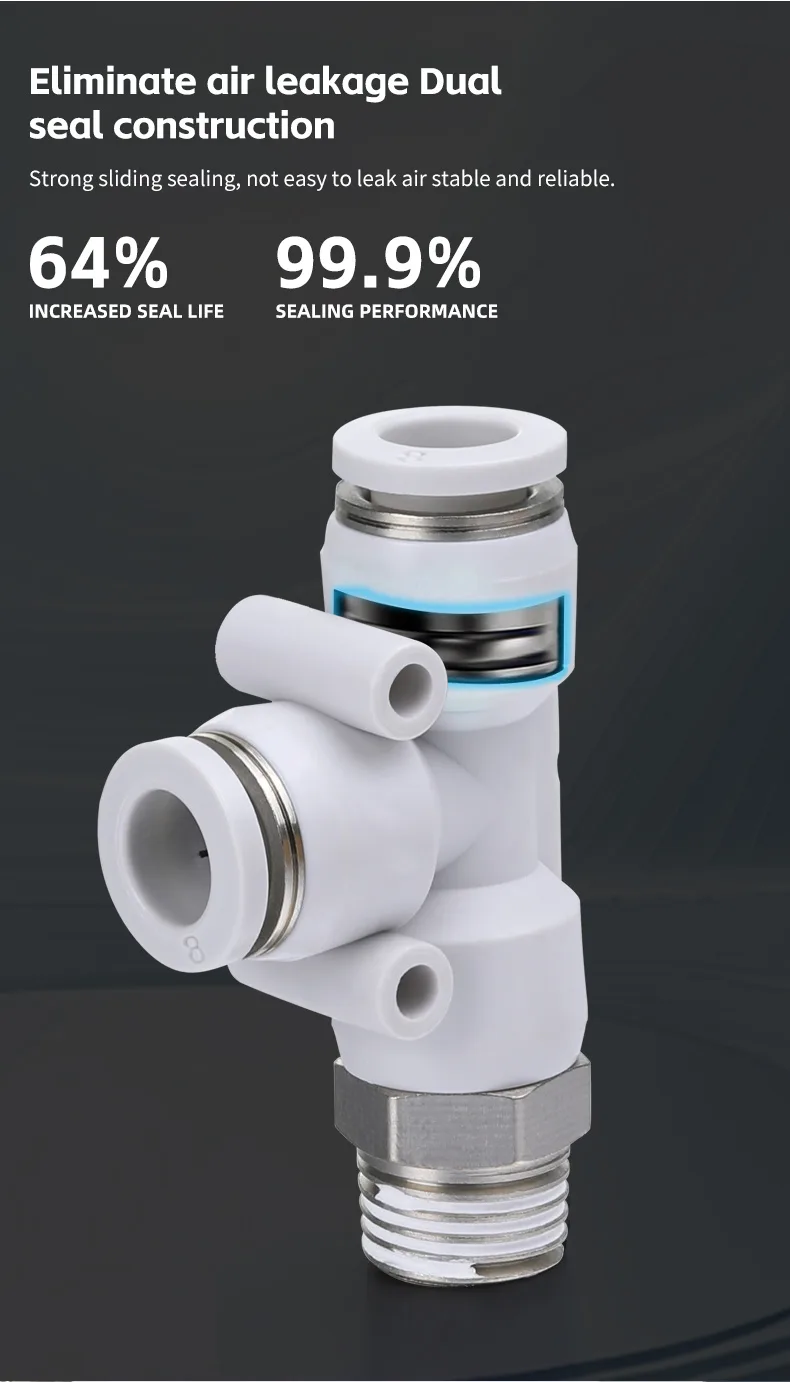 PD Pneumatic Fitting - Durable, High-Performance Connector detail image 5