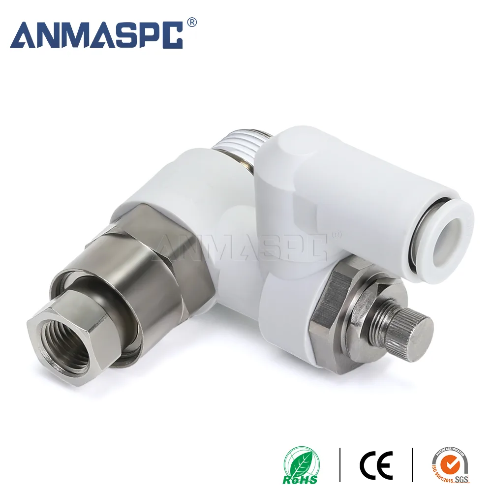 Pilot-Operated Check Valve for Efficient Flow Control Pneumatic Fitting gallery image 1
