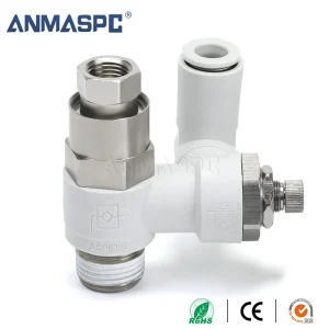 Pilot-Operated Check Valve for Efficient Flow Control Pneumatic Fitting gallery image 2