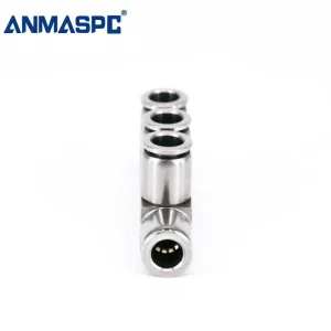 PK 5 ways 304/316L Push in Pipe 4/6/8/10/12 Tube Joints Fittings Stainless Steel Pipe Joints Pneumatic Parts Fittings gallery image 3