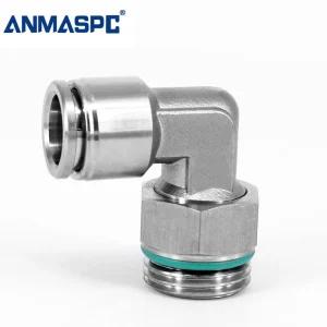 PL-G Male Elbow Stainless Steel Pneumatic Fittings gallery image 2
