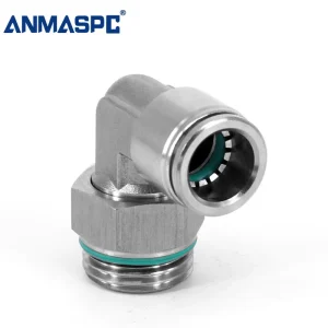 PL-G Male Elbow Stainless Steel Pneumatic Fittings gallery image 3