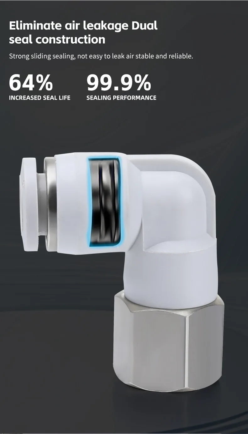 PLF Pneumatic Fitting - Durable, High-Performance Connector detail image 5