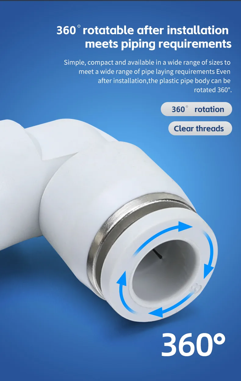 PLF Pneumatic Fitting - Durable, High-Performance Connector detail image 7
