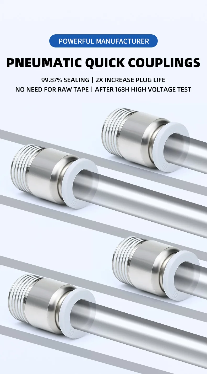 POC Pneumatic Fitting - Durable, High-Performance Connector detail image 1