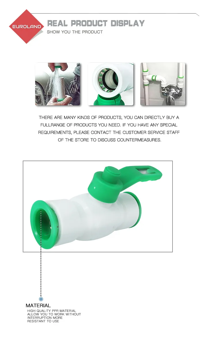 PPR pipe fitting water pipe parts detail image 2