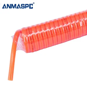 PU Spring Recoil Tube Flexible Spiral Polyurethane Pneumatic Air Hose gallery image 2