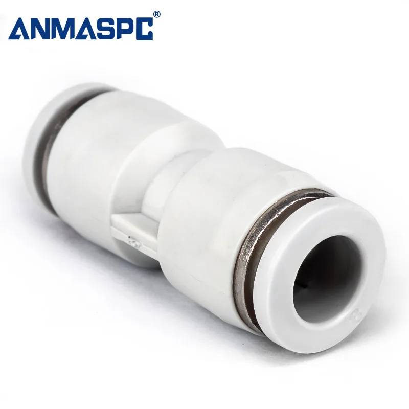 Pu union straight plastic fitting gallery image 1