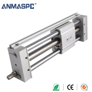 RMT Series Magnetic Rodless Cylinder New Condition Pneumatic Power Piston Structure Direct Manufacturer gallery image 1