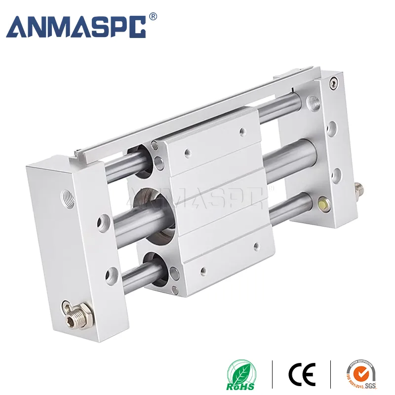 RMTL Series Cylinder New Rodless Magnetically Coupled Guided Pneumatic Cylinder Construction Industries Piston Seal Engine Core gallery image 1