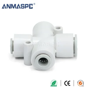 S-KQ2TY Reducer Cross Pipe Connector Pneumatic Fitting gallery image 3