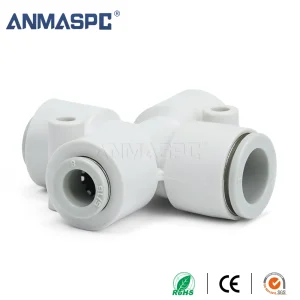 S-KQ2TY Reducer Cross Pipe Connector Pneumatic Fitting gallery image 6