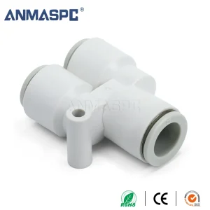 S-KQ2U Y-Type Connector for Pneumatic Tubing Pneumatic Fitting gallery image 3