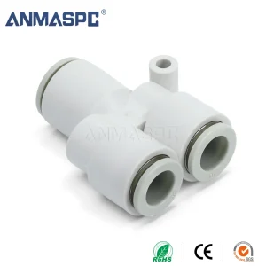 S-KQ2U Y-Type Connector for Pneumatic Tubing Pneumatic Fitting gallery image 4