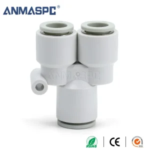 S-KQ2U Y-Type Connector for Pneumatic Tubing Pneumatic Fitting gallery image 6