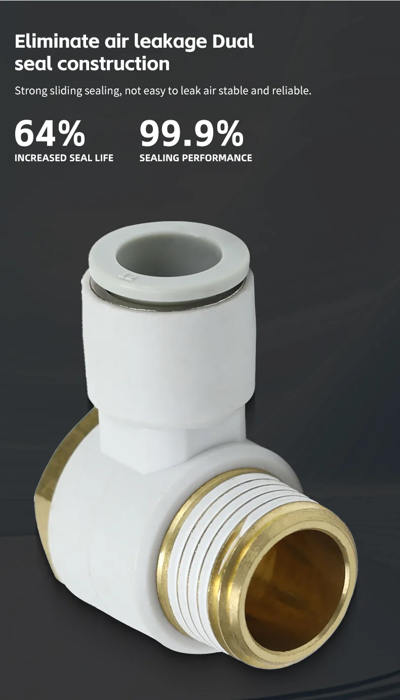 S-KQ2V Universal Elbow Connector Pneumatic Fitting detail image 5