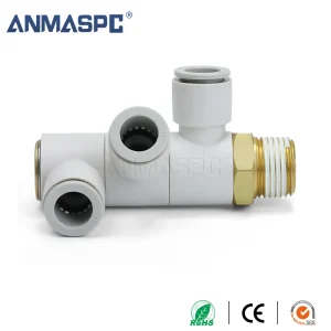 S-KQ2VT Three Single-Tube Universal Elbow Fittings Pneumatic Fitting gallery image 3