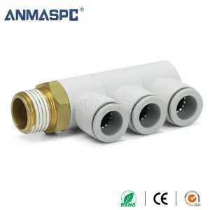S-KQ2VT Three Single-Tube Universal Elbow Fittings Pneumatic Fitting gallery image 4