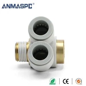 S-KQ2ZS Hex Socket Universal Elbow Fitting  Pneumatic Fitting gallery image 3