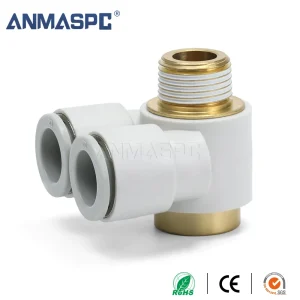 S-KQ2ZS Hex Socket Universal Elbow Fitting  Pneumatic Fitting gallery image 6