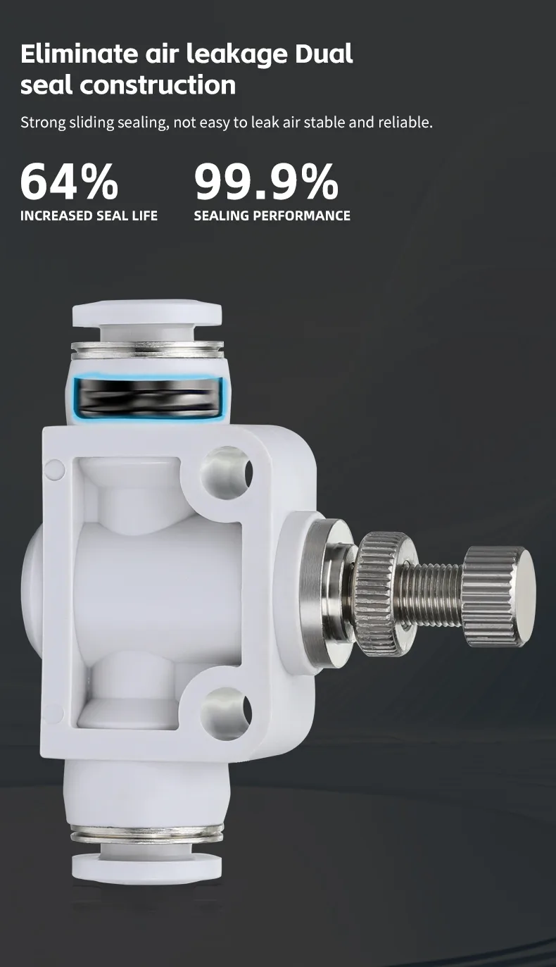 SA Pneumatic Fitting - Durable, High-Performance Connector detail image 5