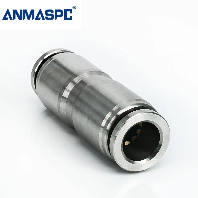 Single Ferrule Tube Connector Straight Fittings gallery image 1