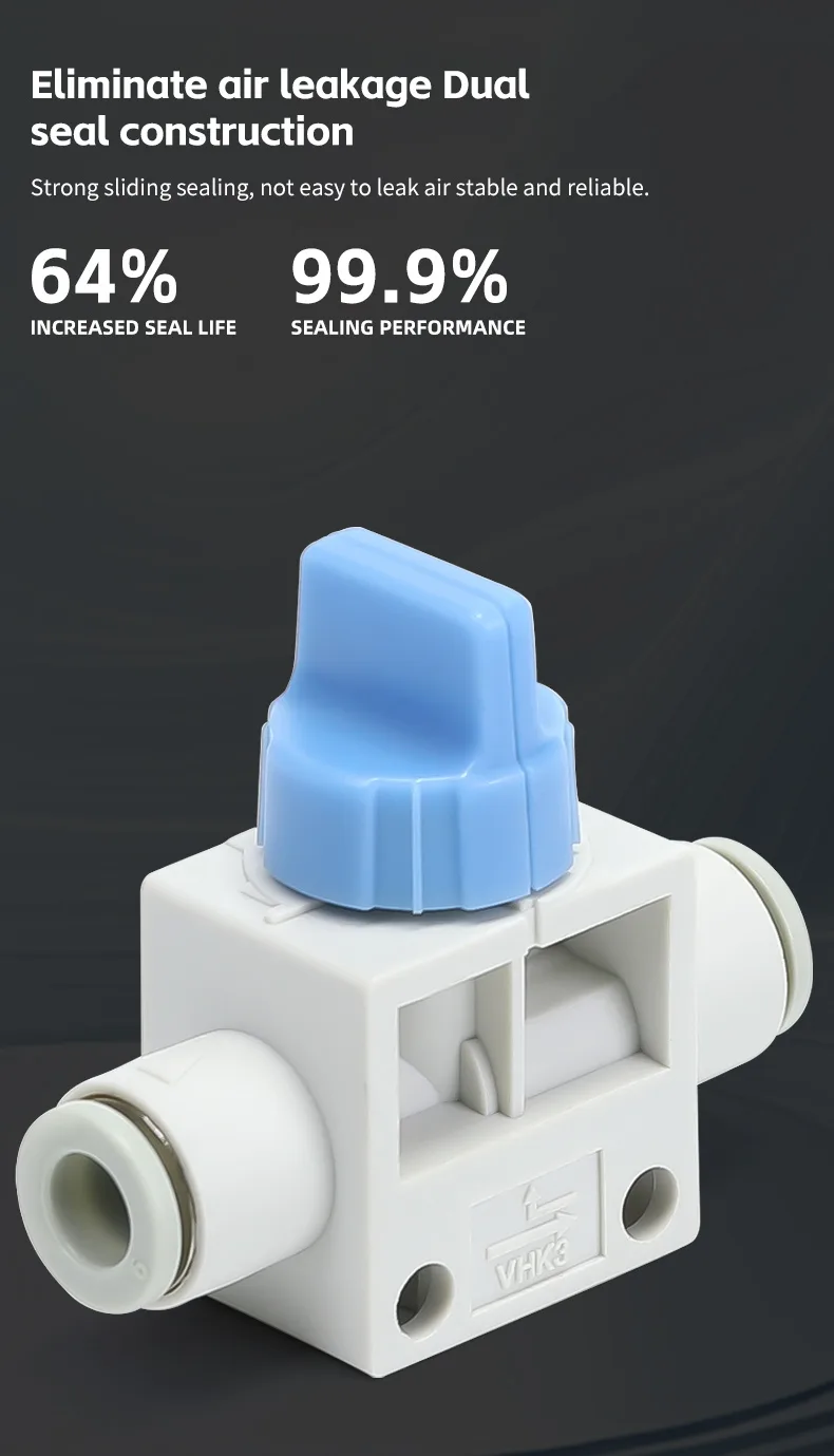 VHK Tri-Way Valve Pneumatic Fitting detail image 5