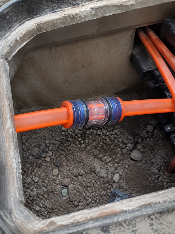 FTTH microduct installation application