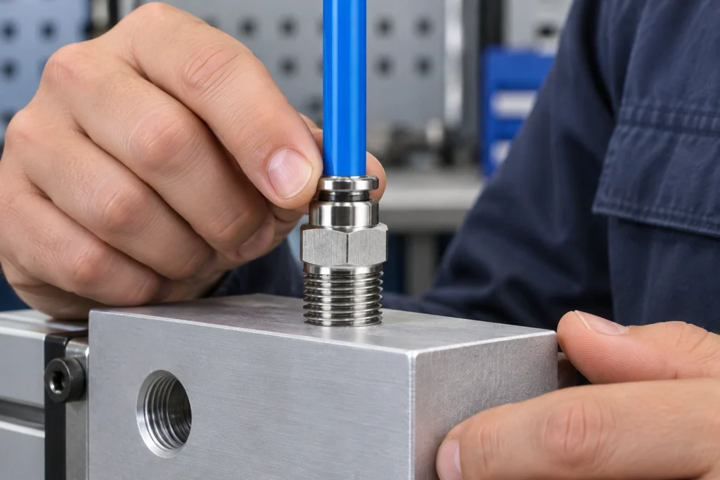 Can You Reuse One-Touch Pneumatic Fittings? What Engineers Check Before Reconnecting